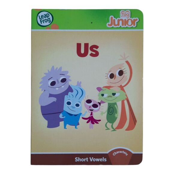 LeapFrog Tag Junior Short Vowels Book - Multicolor - Picture 1 of 3
